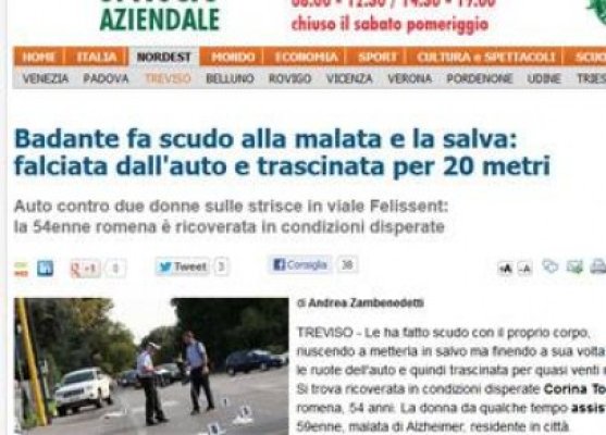 O româncă a impresionat Italia după ce a salvat un om